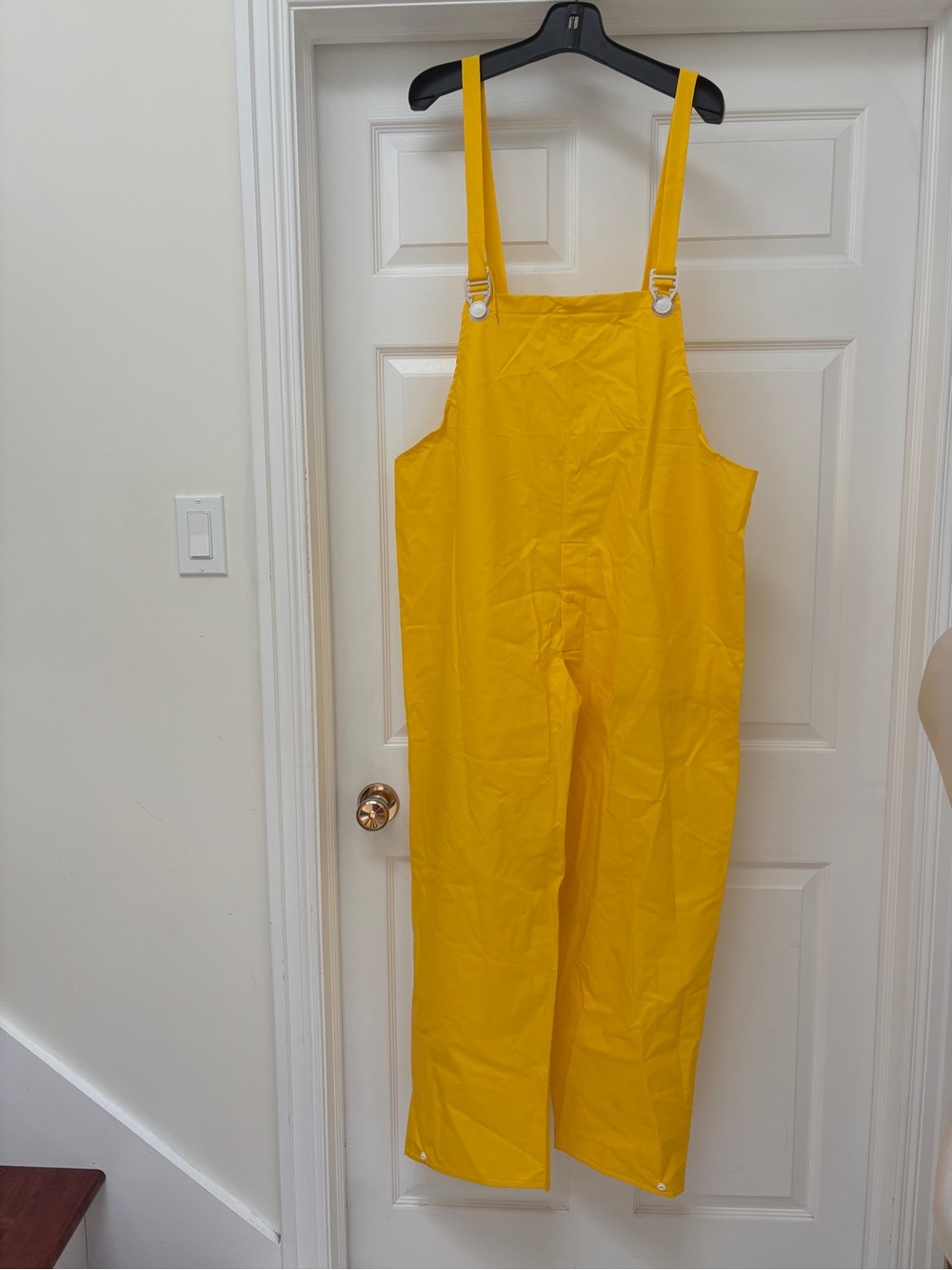 Mens Yellow Waterproof Bib Overalls